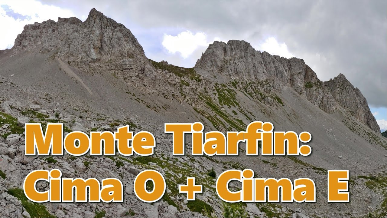 Monte Tiarfin: Cima Ovest e Cima Est