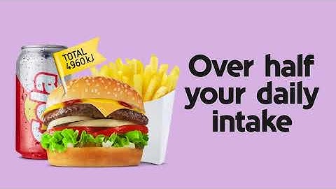 Kilojoules on the menu  (video)