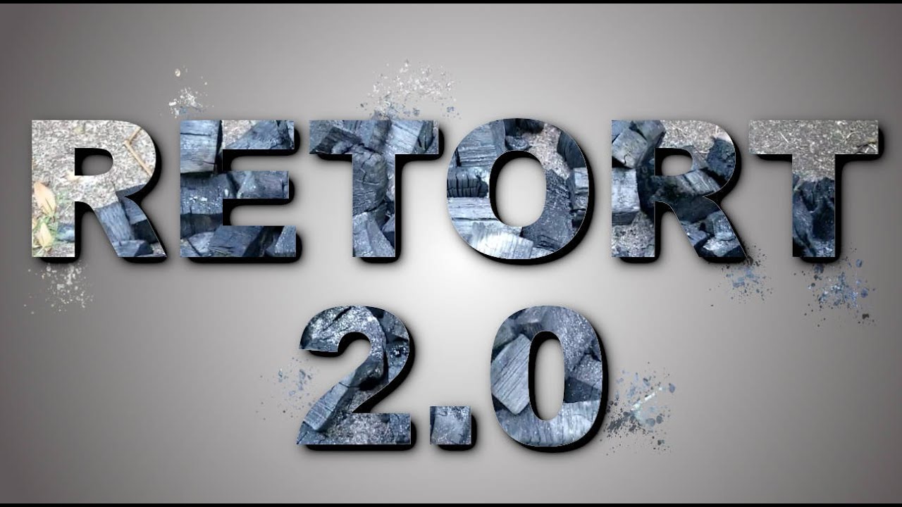 Efficient Charcoal retort Update