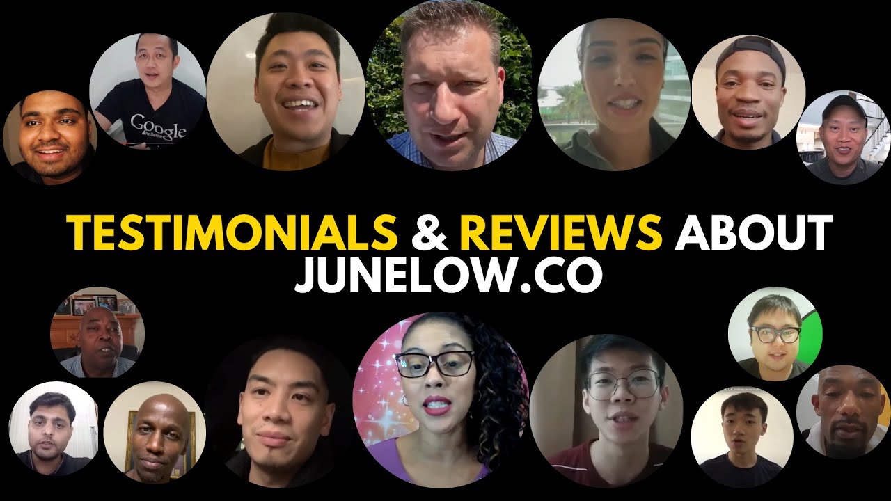 Testimonials & Reviews about JuneLow.co & Amazing Challenge & Amazing Live Academy by my students