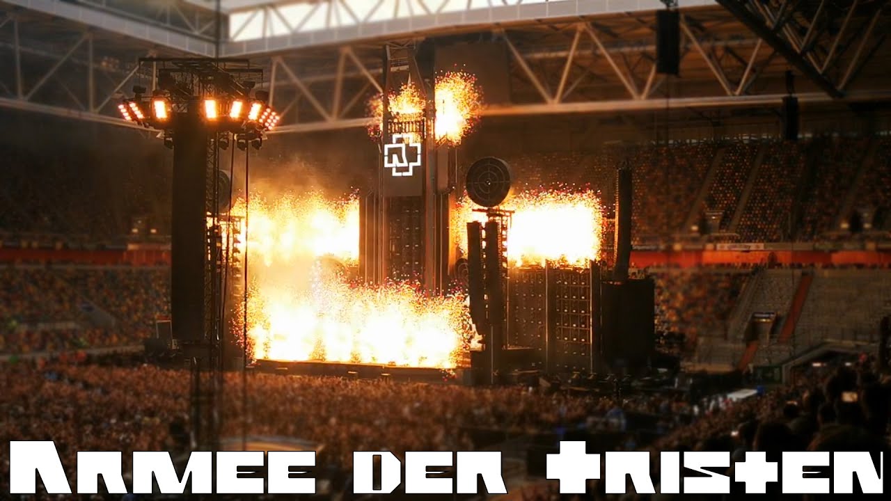 RAMMSTEIN LIVE // Armee der Tristen // 19.6.2022 // Düsseldorf - YouTube