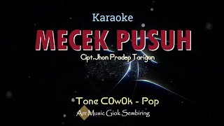 MECEK PUSUH Tone Cowok Karaoke Pop Karo