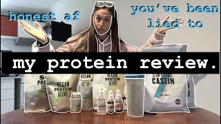 *HONEST* MYPROTEIN / MYVEGAN REVIEW screenshot 3