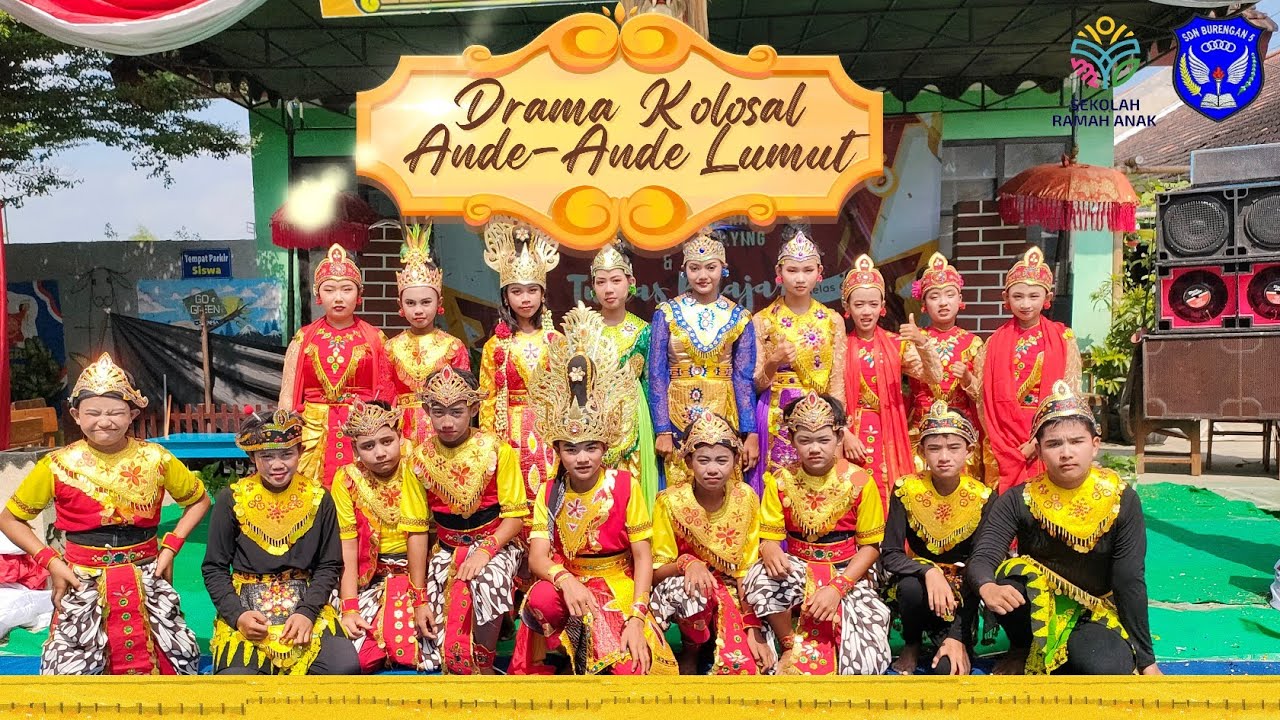 Drama Kolosal Ande-Ande Lumut di Acara Tuntas Belajar Kelas 6 Thn 2025