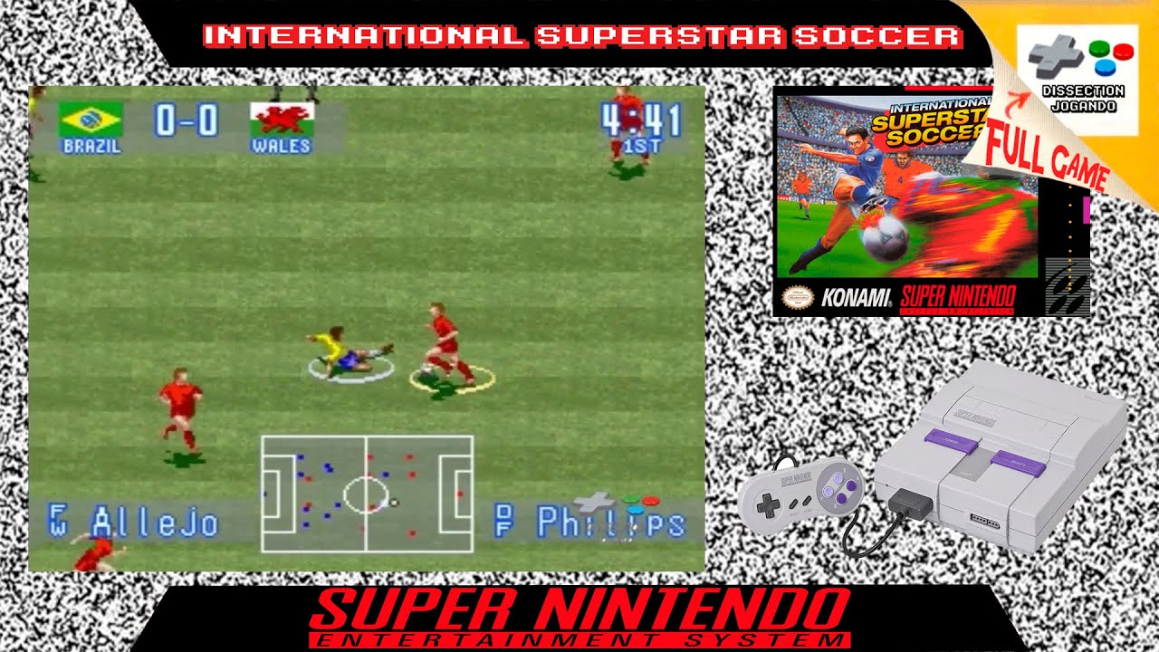 SNES Longplay [261] International Super Star Soccer 
