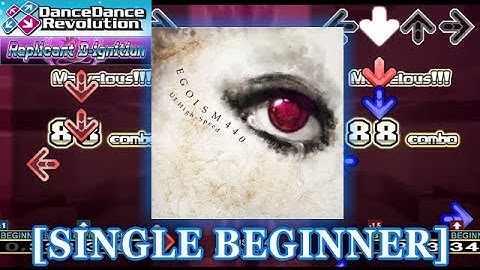 【DDR 2014】 EGOISM 440 [SINGLE BEGINNER] 譜面確認＋クラップ