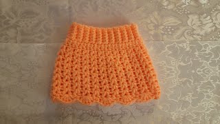 Crochet simple AG skirt