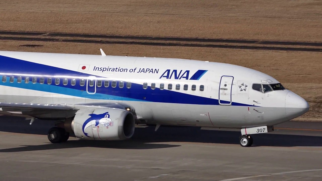 限定品　ANA 全日空　B727　退役記念スティックピン シルバー　銀製 全日空(ANA) B737-500「スーパードルフィン退役記念」＠仙台空港 - YouTube