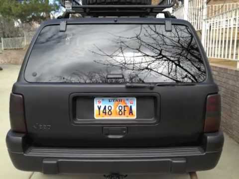 Jeep Grand Cherokee Laredo Plasti Dipped Tail Lights You Jeep Grand Cherokee Laredo Plasti Dipped Tail Lights