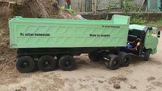 homemade rc truck | cách làm xe tải rc | rc action homemade