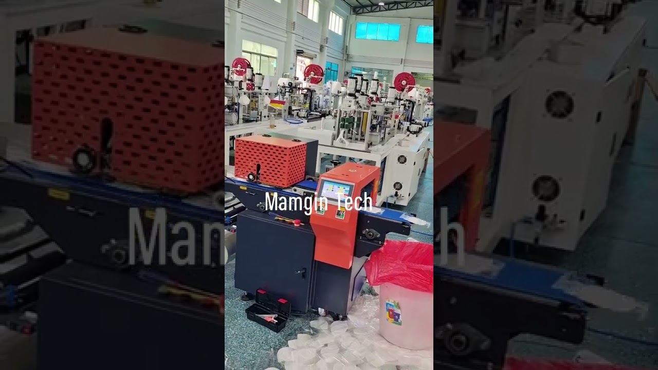 Earloop KN95 FFP2 Mask Machine with Online Foil Packing