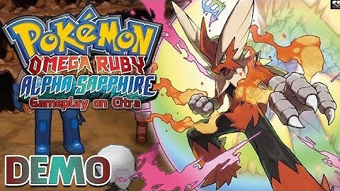 HOW TO DOWNLOAD AND PLAY POKEMON OMEGA RUBY DEMO (3DS) VERSION.
