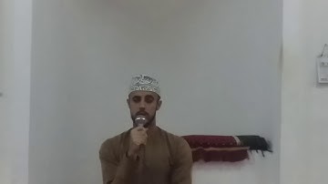تلاوة جميلة بصوت المنشد أنور المعمري