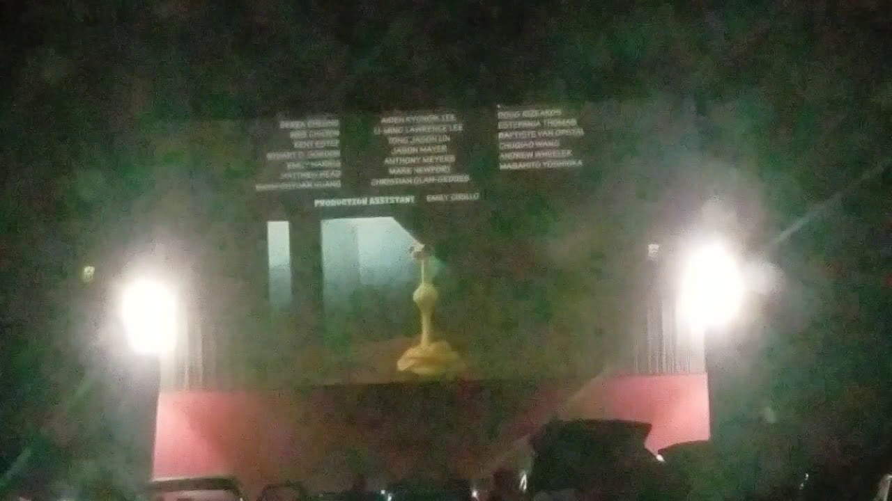 Showboat drive in abominable end credits