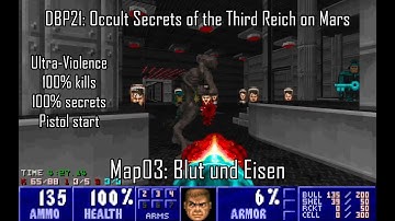 DBP21: Occult Secrets of the Third Reich on Mars - Map03: Blut und Eisen (UV-MAX)