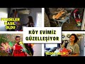 Yeni Köy Evimiz Güzelleşiyor  Çalışmaya Devam | Perdelerimiz Geldi | Çok Güzel Hediyeler Aldık 😊🙏