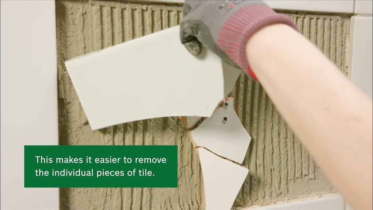 DIY knowhow Removing a single tile without damaging the others YouTube