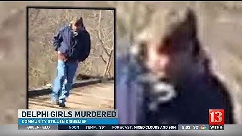 Search continues for Delphi person of interest