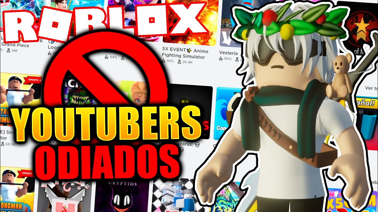 Los 5 Youtubers De Roblox Mas Odiados 2 Youtube - top 5 jugadores mas odiados de roblox