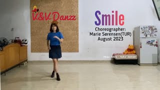 Smile - Line Dance (Choreo : Marie Sørensen)