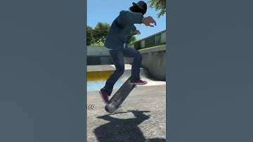 Skate 3 Trickline Clip (First Try) #shorts #skate3