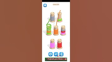 Rope Color Match 3D Level 2229