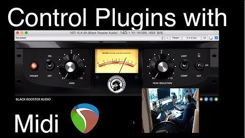 Control Plugins with Midi in REAPER