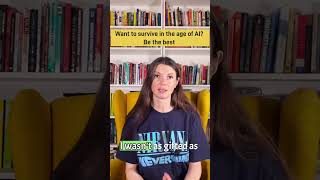 Want to survive in the age of #artificialintelligence? Be the best!!