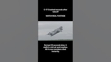 Caught on Camera: C-17 Military Plane Crash Explained
