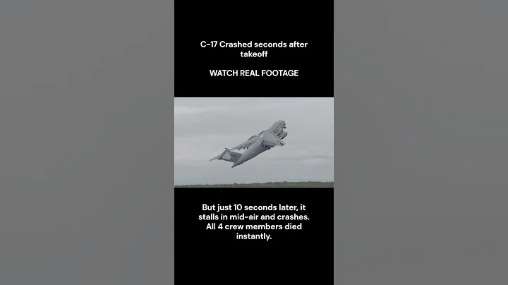 Caught on Camera: C-17 Military Plane Crash Explained
