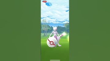 🌟 MEWTWO 🌟 EXELENT CURVBALL FIRST THROW                        #shorts