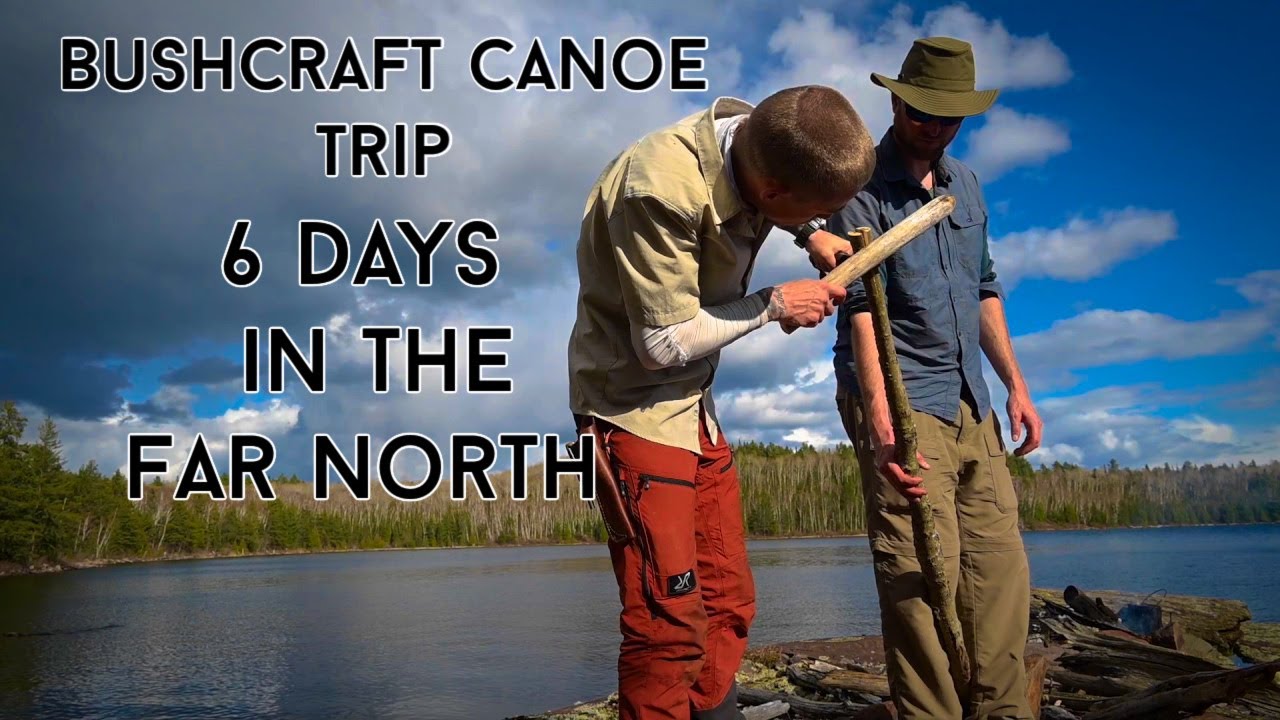 6 DAY FAR NORTH BUSHCRAFT CANOE TRIP! EPIC FISHING, SNOW! BUGS, BUSHCRAFT AND BUDDIES!