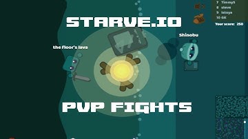STARVE.IO - HOW TO BE PRO AT PVP FIGHTS PART 4