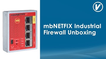 mbNETFIX Industrial Firewall Unboxing  #valincorporation #firewall #automation #unboxing