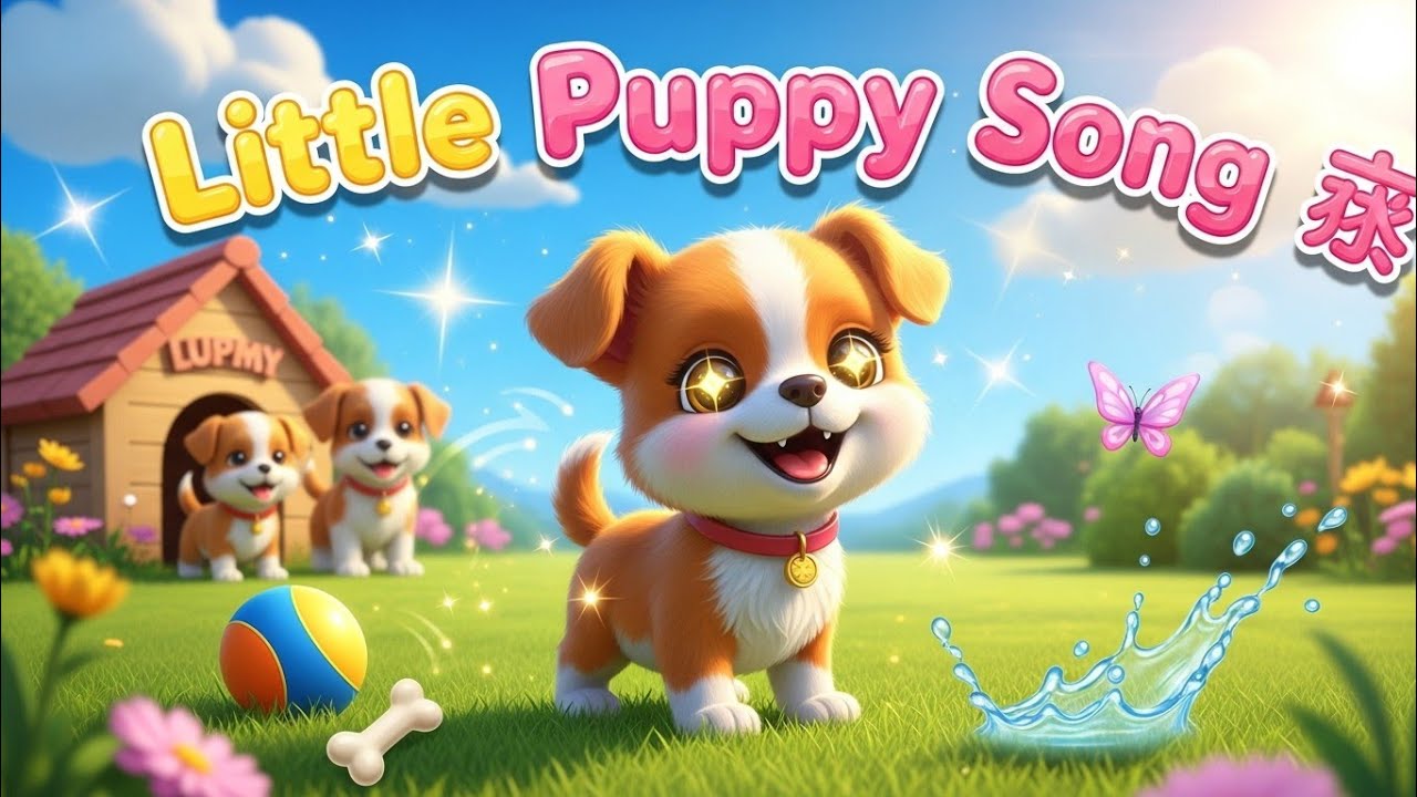 Fun Pappy Puppy Songs for Kids|Cute Sing-Along & Fun Puppy videos Playtime ...