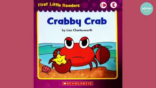 Crabby Crab by Liza Charlesworth First Little Readers | readaloud children book reading