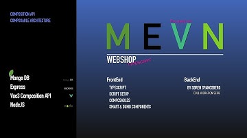 MEVN - 3 - Git Clone template : TypeScript and Vue 3 Composition
