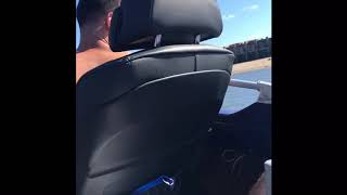Speed Boat With BMW Seats (Ran Out Of Gas)