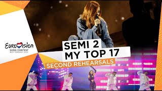 Eurovision 2021 | My Top 17 Semi-Final 2 (After Second Rehearsals) | EKD