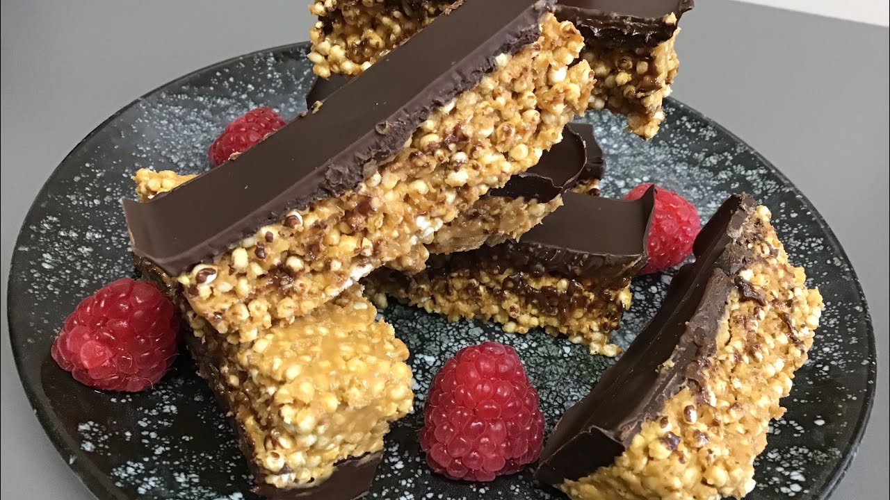 BARRITAS DE QUINOA Y CHOCOLATE 🍫. - YouTube