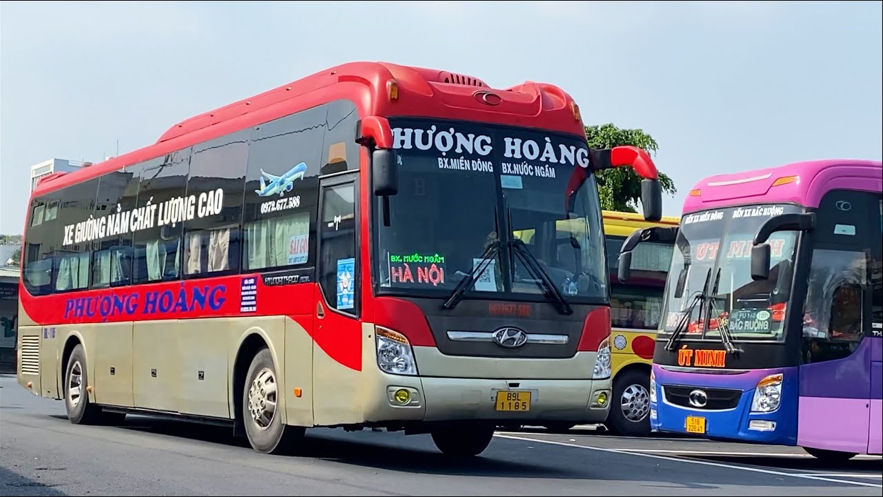 [192] XE KHÁCH GIƯỜNG NẰM BẮC NAM TRONG BẾN XE MIỀN ĐÔNG #xekhach #giuongnam 🚌#benxemiendong