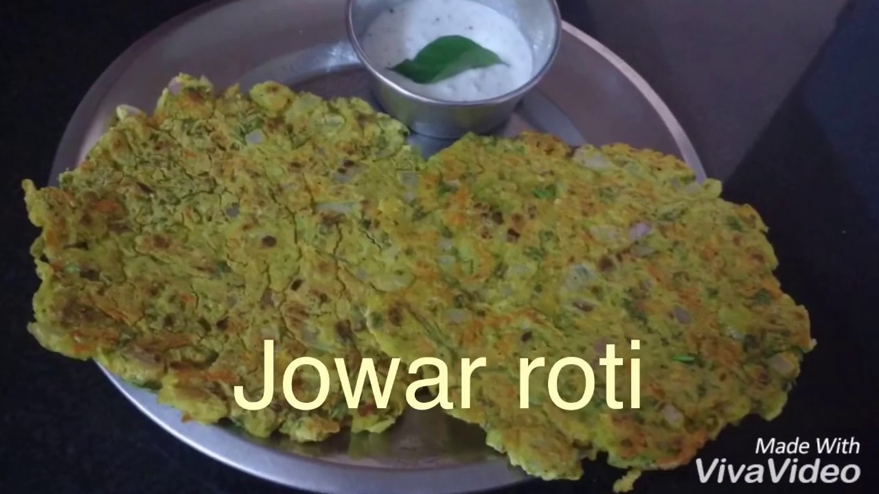 Masala Jowar Roti || healthy & tasty || Weight Loss Recipe - YouTube