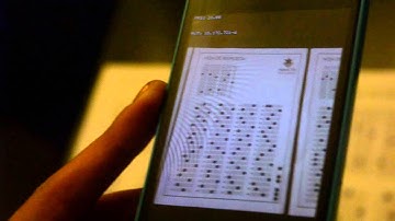 Real time automatic scoring in multiple choice tests [Second Demo]
