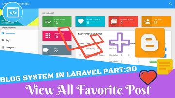 Blog System in Laravel Part 30 View All Favorite Post