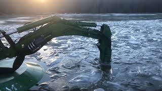 Ice Jamming in Mohawk River, NY