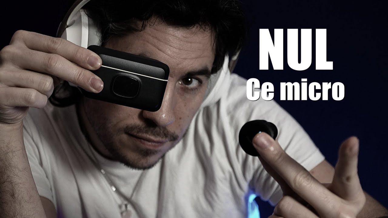ASMR ce micro est tellement nul que vous ne l'entendez pas