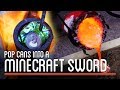 Minecraft Sword from Soda Cans: Metal Casting 101