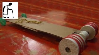 Lets make a Rubber Band powered Car #2