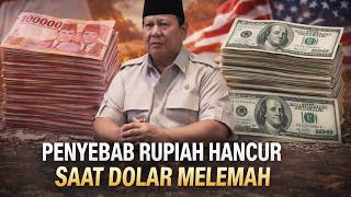 DOLAR AS MELEMAH, TAPI RUPIAH MALAH HANCUR? INI PENJELASAN LOGISNYA!