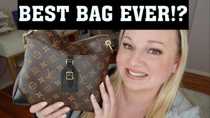 Louis Vuitton Odeon Monogram MM REVIEW- What fits inside? Mod shots 